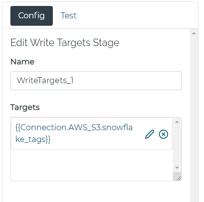 Stage Write Target