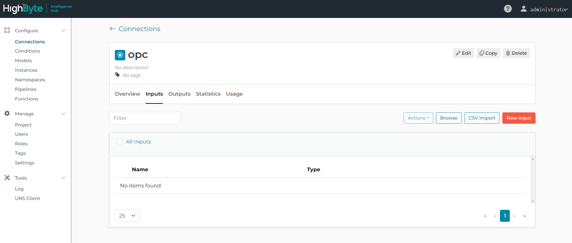 List Inputs