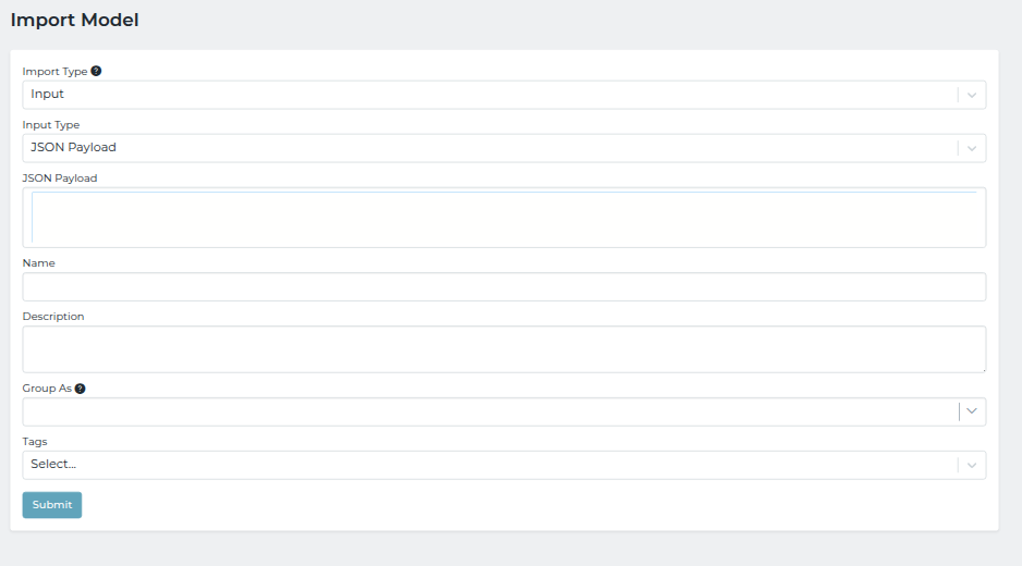 JSON Payload