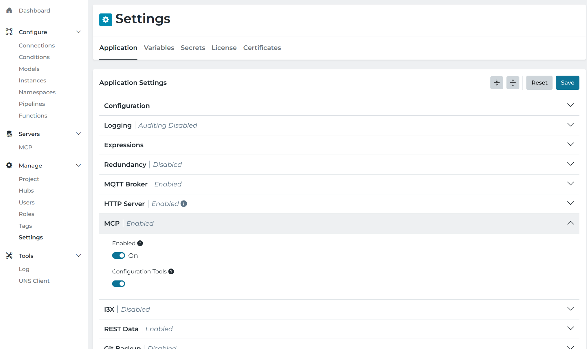 Enable MCP Server