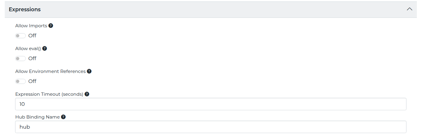 Expression Engine Settings